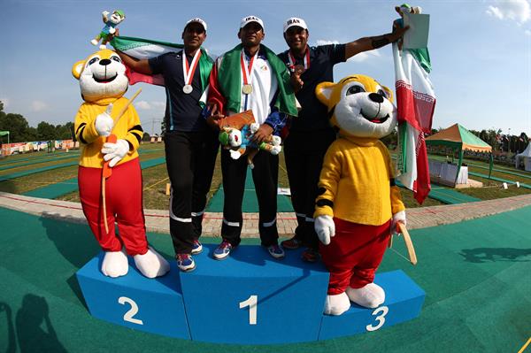 سومین دوره بازیهای همبستگی کشورهای اسلامی_اندونزی(115)؛  امیر کاظم پور: خوشحالم که همه مدال‌ها به ایران رسید