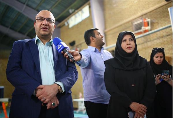 بازدید دبیرکل کمیته ملی المپیک از اردو ژیمناستیک 10