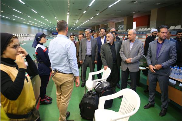 بازدید مسولان کمیته ملی المپیک از اردو تیم ملی تیراندازی و تیرو کمان 22