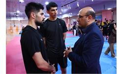 بازدید دبیرکل کمیته ملی المپیک از اردو تکواندو،کوراش و کاراته 43