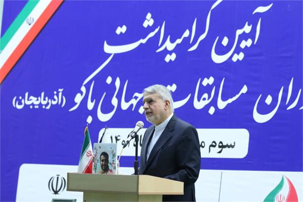 مراسم تجلیل از تیراندازان مدال آور رقابت های جام جهانی ۲۰۲۲باکو با حضور رئیس کمیته ملی المپیک برگزار شد