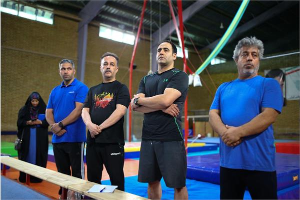 بازدید دبیرکل کمیته ملی المپیک از اردو ژیمناستیک 8
