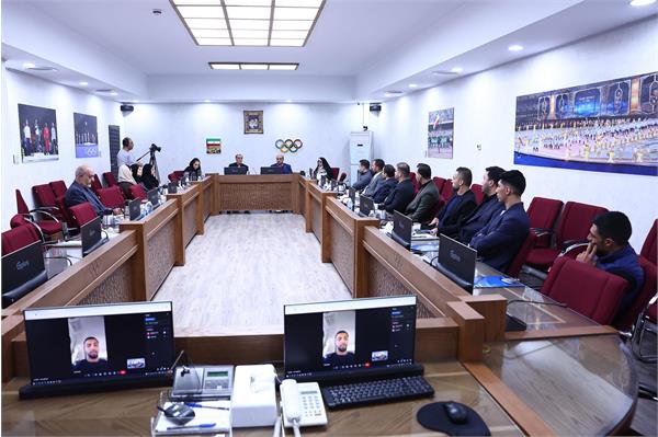 اولین جلسه کمیسیون ورزشکاران کمیته ملی المپیک 38