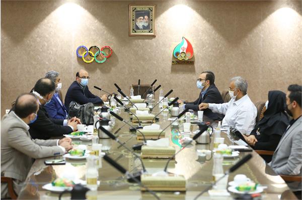 جلسه کمیسیون بین الملل کمیته ملی المپیک 4