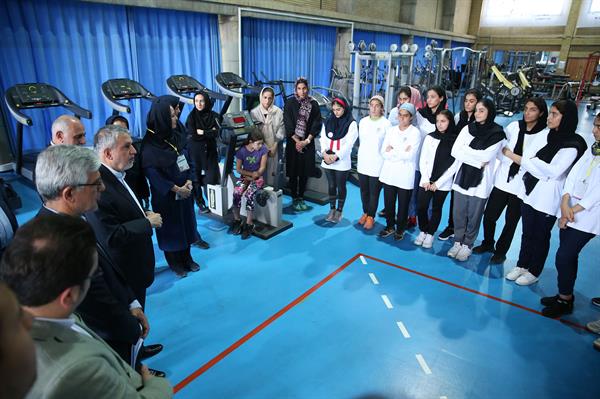 بازدید ریاست کمیته ملی المپیک از طرح استعدایابی المپیک 2024 داکا 1