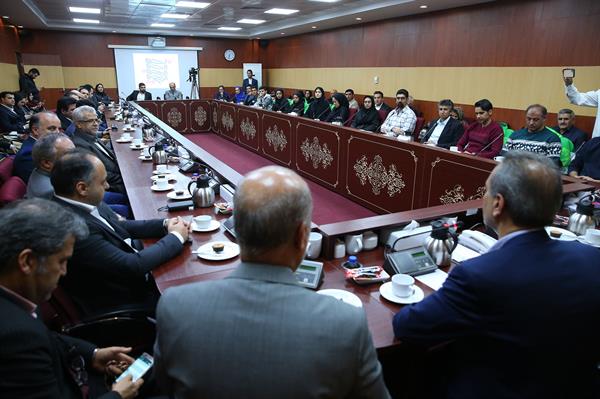 مراسم بدرقه کاروان ورزشی ایران به بازیهای المپیک زمستانی جوانان لوزان 3