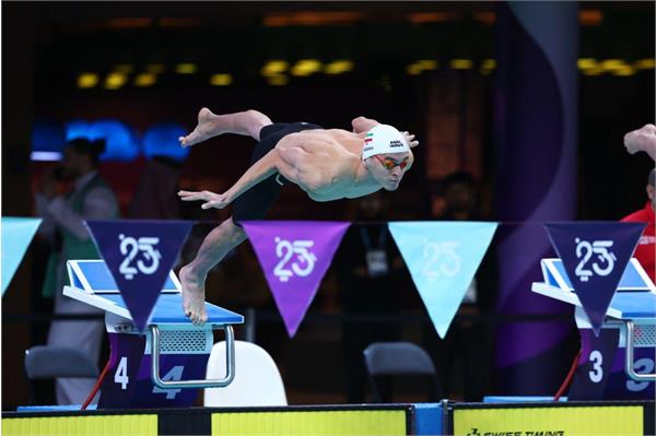 بازی های کشورهای اسلامی ریاض؛ عبدلی در ۵۰ متر آزاد طلایی شد