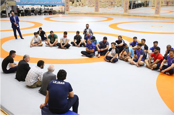 بازدید از اردو تیم ملی کشتی و فدراسیون زورخانه ای 31