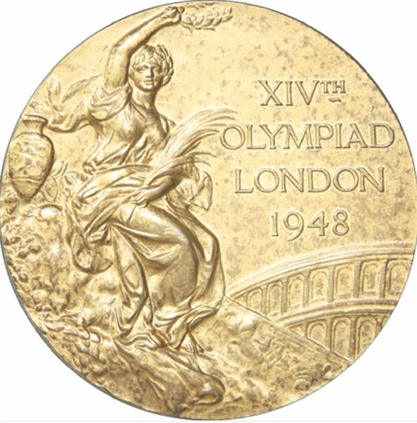 فروش 120هزار دلاری مدال طلای المپیک 1948 لندن