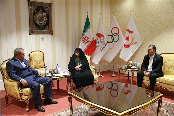 دیدار نایب رییس کمیته المپیک با رییس المپیک ارمنستان 4