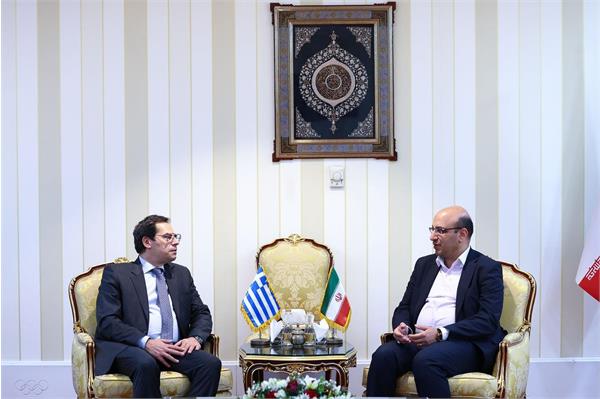 NOC Sec-Gen Receives Hellenic Ambassador to Tehran