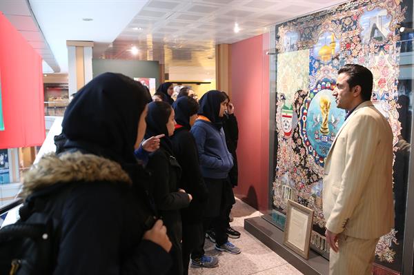 بازدید کنندگان موزه ملی ورزش، المپیک و پارالمپیک در هفته اخیر 11