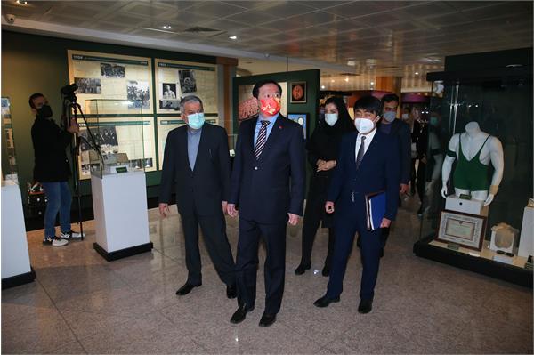 دیدار ریاست کمیته ملی المپیک با سفیر چین در ایران 15