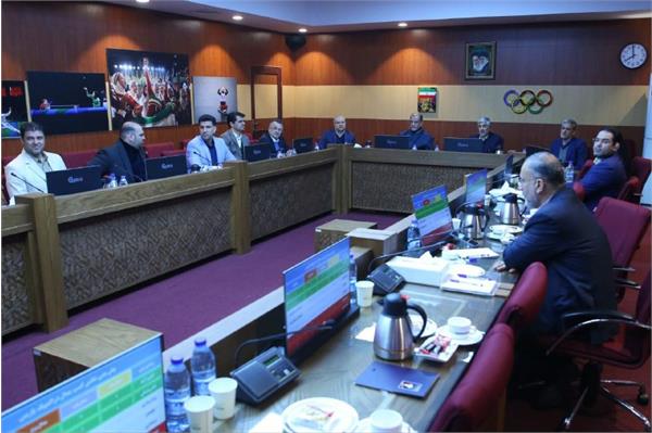 با حضور وزیر ورزش و مسئولان کمیته ملی المپیک برگزار شد؛ سی و سومین نشست هیئت اجرایی کمیته ملی المپیک