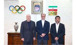 دیدار ریاست کمیته ملی المپیک با نایب رییس فدراسیون جهانی کشتی 5