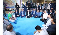 بازدید وزیر ورزش و جوانان و مسولان کمیته ملی المپیک  از اردو تیم ملی کاراته 7