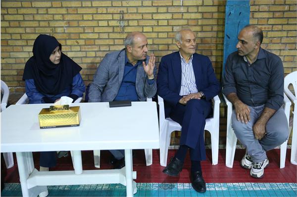 بازدید سرپرست کاروان المپیک پاریس از اردو سنگ نوردی، ژیمناستیک و شمشیربازی 5