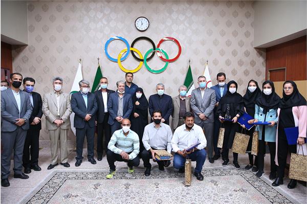 مراسم تقدیر از رکوردشکنان دوومیدانی کشور 29