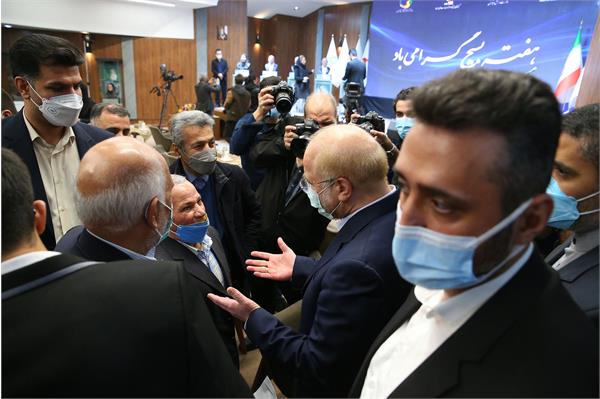 مراسم رونمایی از تندیس قهرمانان ورزش کشور با حضور رییس مجلس شورای اسلامی 66