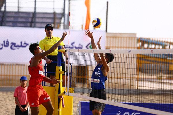 تور والیبال ساحلی آسیا - بندرعباس؛دو پیروزی برای ملی‌پوشان ایران