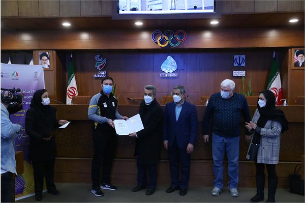 مراسم اختتامیه دوره همبستگی المپیک شمشیربازی 7