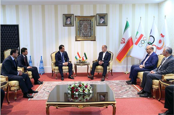 دیدار ریاست و دبیرکل کمیته ملی المپیک با وزیر ورزش تاجیکستان 20