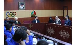 بازدید ریاست سازمان بهزیستی از موزه ملی ورزش، المپیک و پارالمپیک 4