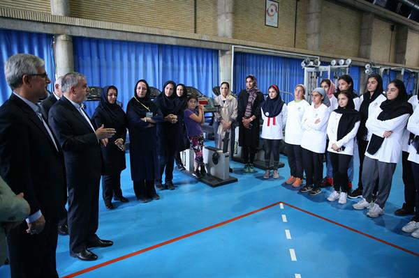 بازدید ریاست کمیته ملی المپیک از طرح استعدایابی المپیک 2024 داکا 2