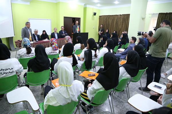 مراسم افتتاحیه بورسیه ورزشی امیدها و ستاره های المپیک ویژه دختران 23