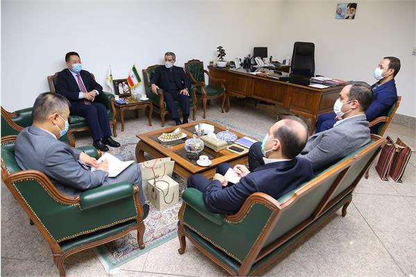 دیدار دبیرکل کمیته ملی المپیک با مسوولان سفارت چین در ایران 4