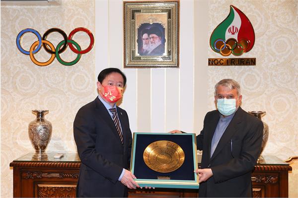 دیدار ریاست کمیته ملی المپیک با سفیر چین در ایران 32