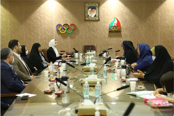حضور سمیرا اصغری عضو کمیته بین المللی المپیک در کمیته ملی المپیک 13