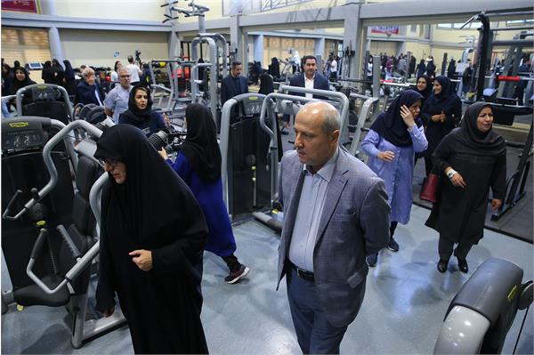 مراسم افتتاحیه سالن ورزشی برتر بانوان 4