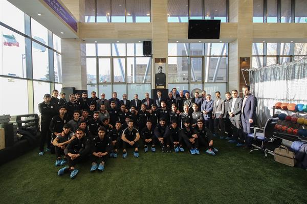 بازدید مسولان ورزش کشور از تمرینات تیم ملی امید فوتبال 14