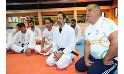 بازدید سرپرست کاروان المپیک توکیو از اردو کاراته 1