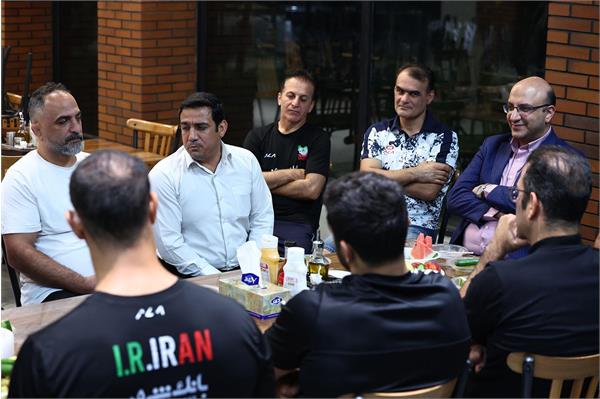 بازدید دبیرکل کمیته ملی المپیک از اردو کشتی فرنگی 5