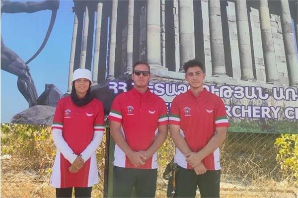 کسب یک مدال طلا، یک نقره و یک برنز در مسابقات تیراندازی با کمان ارمنستان