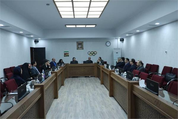 با حضور مسئولان کمیته ملی المپیک نشست کمیسیون حقوق ورزشی برگزار شد