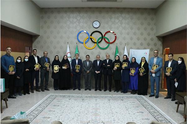 مراسم اختتامیه دوره مدیریت پیشرفته ورزشی 9