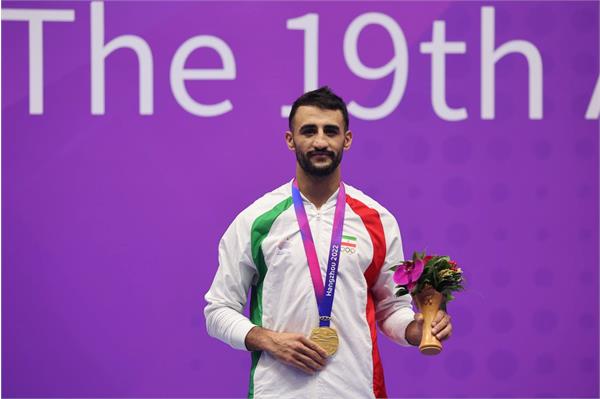 هانگژو ۲۰۲۲؛ افشین سلیمی، دومین طلایی کاروان ایران در بازی‌های آسیایی هانگژو