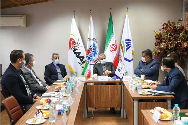 بازدید مسئولین کمیته ملی المپیک از فدراسیون های دوومیدانی و تنیس روی میز 2