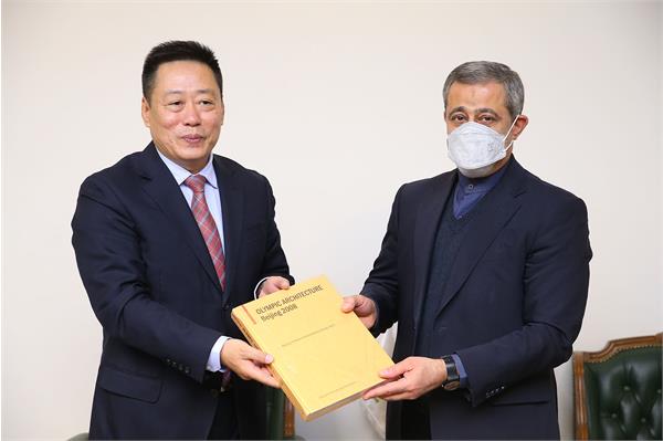 دیدار دبیرکل کمیته ملی المپیک با مسوولان سفارت چین در ایران 6