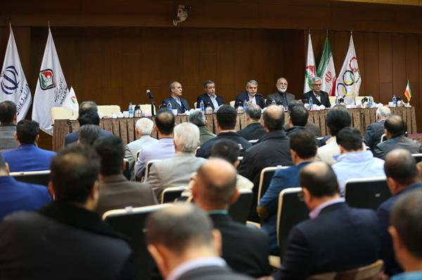 نشست ماهیانه مسوولان کمیته ملی المپیک با کارمندان کمیته ملی المپیک 7