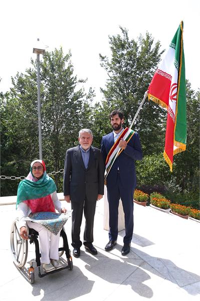 مراسم تحویل پرچم و قرائت سوگندنامه المپیک توکیو 7