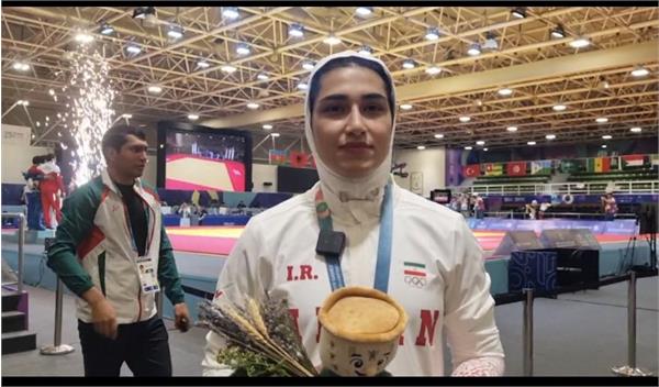 بازی‌های کشورهای اسلامی ریاض؛مریم بربط:تلاشم برای طلا بود