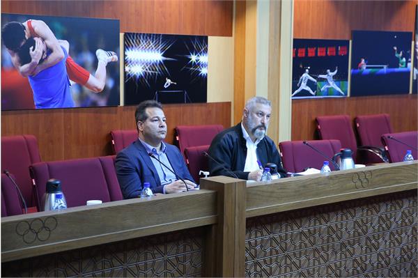 جلسه با فدراسیون های اعزامی به هانگژو 8