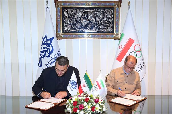 امضای تفاهم نامه همکاری با حوزه هنری انقلاب اسلامی 7