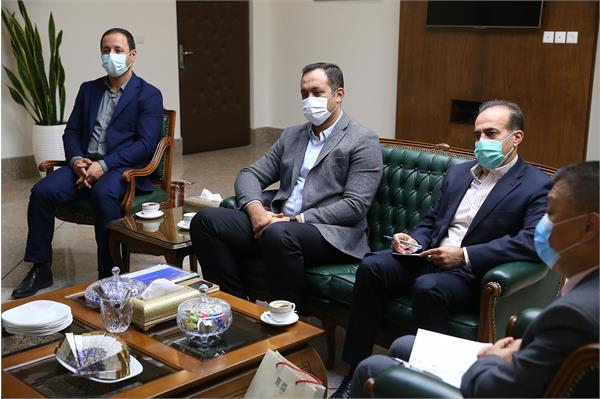 دیدار دبیرکل کمیته ملی المپیک با مسوولان سفارت چین در ایران 5