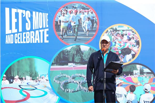 مراسم دوی روز المپیک 43