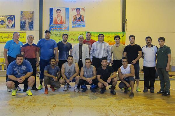 Visite du Président du Comité National Olympique du Camp d’Entraînement d’Haltérophilie
